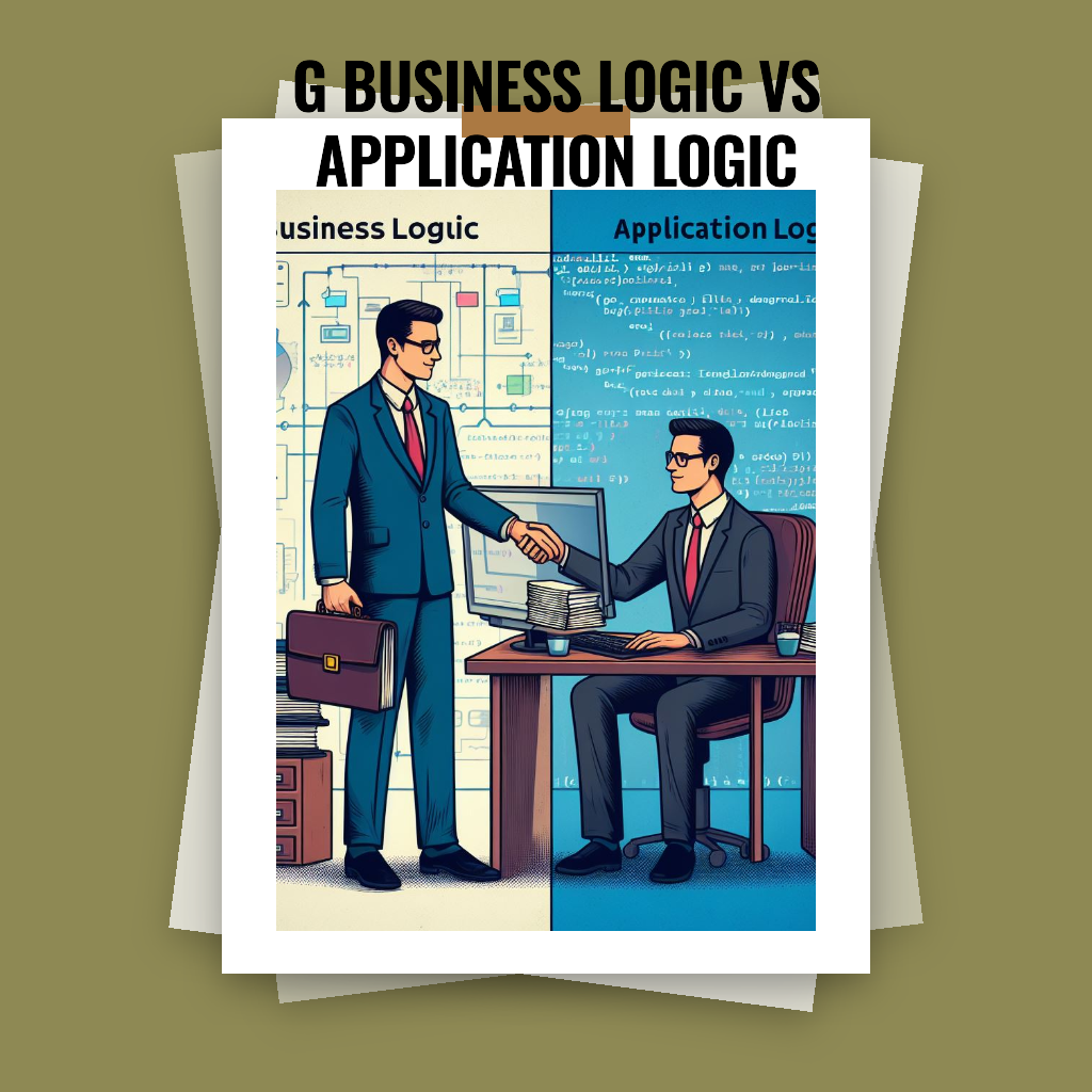 Business logic vs Application logic